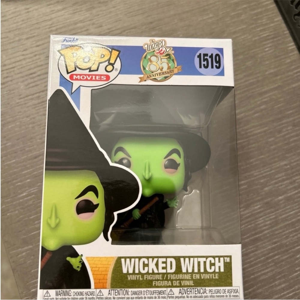 Funko Pop‎ Wicked Witch Green and Black Vinyl Figure